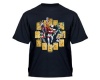 Camiseta Saint Seiya - Friends [Negro][L]