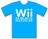 Camiseta Wii: The key to Revolution [Azul][XL]