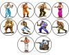 Chapa Arcade Classics: Final Fight [Pack 10 Chapas]