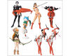 Figuras Sega Gals Collection vol.2