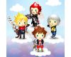 Mini Figuras Kingdom Hearts Trading Arts Mini Vol.1 [Set]