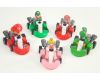 Figuras Mario Kart Pullback racers Wii Serie 2 [Set]