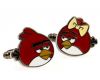 Gemelos para camisa [Angry Birds - Pajaros Rojos Lazo]