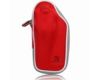 Funda Airfoam Pouch para Nunchuk Wii + Correa [Roja]