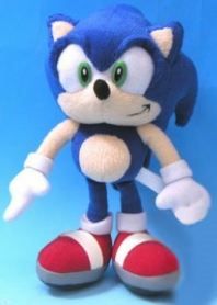 Peluche Sonic X: Sonic