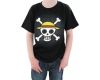 Camiseta One Piece Nio [Skull With Map][Negro][5-6 Aos]