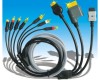 Cable por Componentes/AV/S-Video multisistema 4 en 1